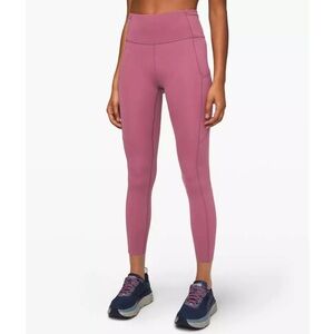Lululemon Fast and Free Tight II 25" *Non-Reflective Nulux - Plumful